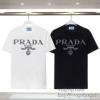 ランキング商品 PRADAブランドスーパーコピー 2024春夏季超人気 プラダ 半袖Tシャツ 縦には伸びにくい 2色可選