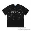 PRADA 半袖Tシャツ 【人気ブログ掲載】 2024最新入荷 プラダ偽物ブランド 2色可選 吸汗性に優れ