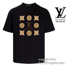 2024春夏季超人気 半袖Tシャツ ルイ ヴィトン 細身のシルエット LOUIS VUITTONブランドコピー 3色可選 人気商品登場
