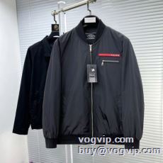 プラダ PRADA偽物ブランド 今からの季節にピッタリ！ ブルゾン 楽に着用出来る 2色可選 2024お得低価