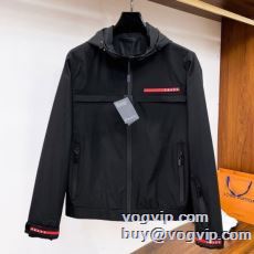 大注目！ プラダ PRADA 2024お買い得大人気 真冬でも温かく過ごせる ブルゾン ブランドコピー代引き専門店
