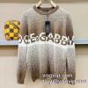 2024お買い得高品質 上品な輝きを放つ形 ドルチェ＆ガッバーナ Dolce&Gabbanaスーパーコピー ニット セーター 肌触りの良い柔らかな質感のコットンニット ニットセーター