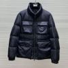 上品な輝きを放つ形 プラダ PRADAブランドコピー ダウンジャケット 2色可選 春秋 新作 シンプル オシャレ ファッション  2024爆買い新品