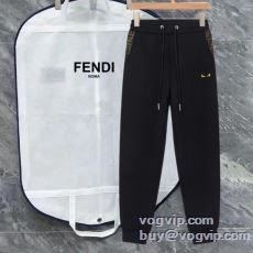 フェンディ 2025最新入荷 スエットパンツ チノパン 偽物ブランド おしゃれに絶大な人気