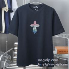 海外限定ライン クロムハーツ スーパーコピー 半袖Tシャツ 4色可選 2025年モデル入荷