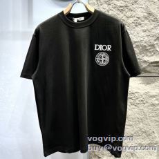 半袖Tシャツ 2色可選ディオー...