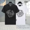 人目を惹くデザイン フィリッププレイン PHILIPP PLEIN 2025超激得新作 半袖Tシャツ 2色可選 業界高品質スーパーコピー