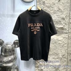 プラダ コピー 2025お買い得高品質 半袖Tシャツ 2色可...