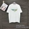 2025驚きの破格値安い VOGコピー プラダ PRADA 半袖Tシャツ 2色可選 個性的なデザイン