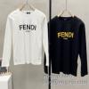 2025HOT人気 フェンディ 偽物ブランド CTSFEN008 長袖Tシャツ 2色可選 耐久性のある