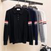 トムブラウン THOM BROWNE 高品質なスーパーコピー商品 TBWT059 ニット 長袖Tシャツ 4色可選 2025新商品！