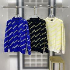 首胸ロゴ バレンシアガ スーパーコピー 激安 WTBAL309 ニット セーター 3色可選 2025大特価！