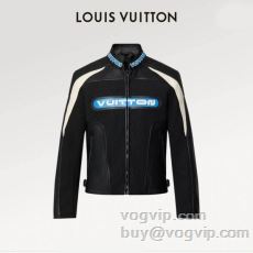 大絶賛！ ルイ ヴィトン LOUIS VUITTONコピーブランド WTLV292 2025お得100%新品 革ジャケット 革ジャンパー