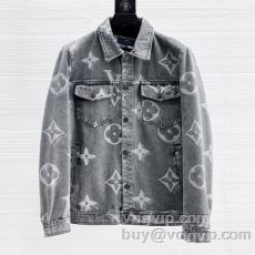 2025人気定番爆買い ルイ ヴィトン WTLV477 魅力的 デニムジャケット 2色可選 LOUIS VUITTONブランド 偽物 通販