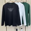アルマーニスーパーコピー 2026お買い得高品質 CTSAR009 長袖Tシャツ 3色可選 お買い得品