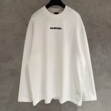 バレンシアガブランド 偽物 通販 2026新作入荷人気 CTSBAL005 長袖Tシャツ 2色可選 争奪戦必至