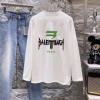 長袖Tシャツ 2色可選 優美なお出かけスタイル バレンシアガ BALENCIAGA 2026人気定番爆買い CTSBAL027 最大級ブランドコピー通販優良店
