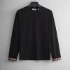 2026高級品 通販 バーバリーBURBERRY CTSBU034 首胸ロゴ 長袖Tシャツ 2色可選 VOGブランドスーパーコピー