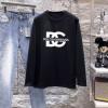 ドルチェ＆ガッバーナ ブランド 偽物 通販 2026年モデル入荷 CTSDG005 長袖Tシャツ 2色可選 セレブ風