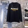 人気ブランド フェンディ ブランド 偽物 通販 CTSFEN012 長袖Tシャツ 2色可選 2026最新入荷