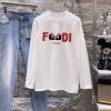 お洒落に魅せる フェンディ 偽物ブランド CTSFEN019 長袖Tシャツ 2色可選 2026お買い得高品質