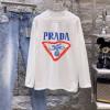 長袖Tシャツ 耐久性のある 2色可選 VOGコピー プラダ PRADA 2026驚きの破格値安い CTSPR024