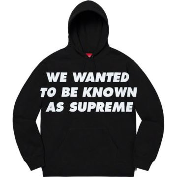 2022 素敵 パーカー シュプリーム コピー Supreme Known As Hooded Sweatshirt SUPREMEコピー  2色可選 