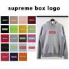売れ筋のいい supreme box logo シュプリーム コピー SUPREMEコピー 19色可選 パーカー