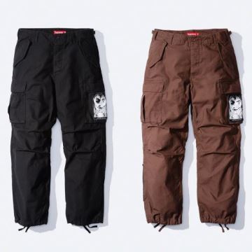 重宝するアイテム 2022 シュプリーム コピー 数に限りがある SUPREMEコピー Sup × The Crow Cargo Pant 2色可選 