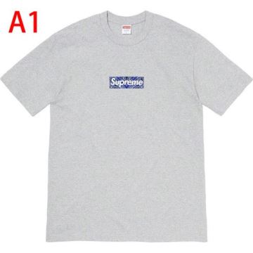 8色可選 Supreme Bandana Box Logo Tee 2022  半袖Tシャツ シュプリーム コピー SUPREMEコピー お洒落自在 