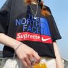 THE NORTH FACE X NIKE X SUPREME シュプリーム コピー 個性派 SUPREMEコピー 2022  2色可選 半袖Tシャツ