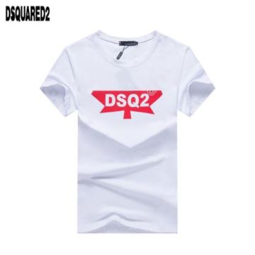 カッコいい印象を付ける ディースクエアード DSQUARED2 ブランド 偽物 通販 半袖Tシャツ 2022春夏 売れ筋！ 2色可選