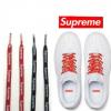 海外セレブ定番愛用 最安値！ シュプリーム コピー  靴ひも SUPREMEコピー 2色可選