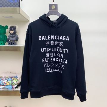 楽に着用出来る パーカー 選べる極上 トップス  BALENCIAGAコピー 2022 バレンシアガコピー 2色可選 