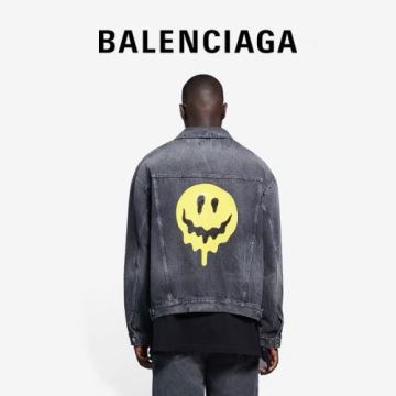 BALENCIAGAコピー 存在感のある バレンシアガコピー 風合いの出る トップス デニムジャケット 2022 