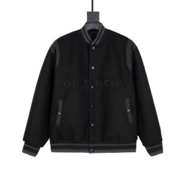 立体的な衿元 2022 艶やかなコート GIVENCHYコピー ブルゾン ジバンシィコピー           