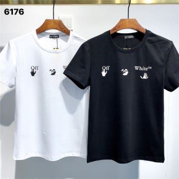 着回し度抜群 2022 オフホワイトコピー 2色可選 半袖Tシャツ OFF-WHITEコピー 存在感のある  