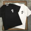 2色可選 暖かみのある肌触り  CHROME HEARTSコピー 人気ブランド クロムハーツコピー 2022 半袖Tシャツ 