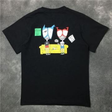 2022 ポップ  2色可選 クロムハーツコピー 半袖Tシャツ CHROME HEARTSコピー 縦には伸びにくい   