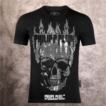 セール中  PHILIPP PLEIN 2022春夏 半袖Tシャツ フィリッププレインスーパーコピー 2色可選