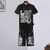 ランキング商品 2022春夏 半袖Tシャツ セットアップ上下 フィリッププレイン PHILIPP PLEIN フィリッププレインコピー ブランド 2色可選