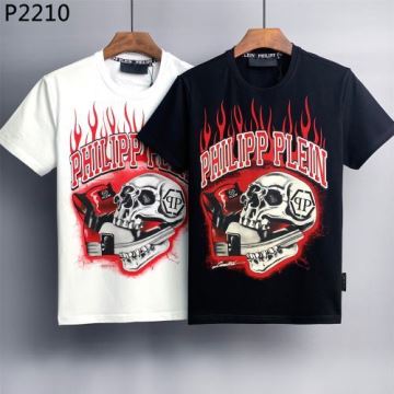 フィリッププレイン PHILIPP PLEIN 2022春夏 大人の個性を 半袖Tシャツ フィリッププレインブランドスーパーコピー 2色可選