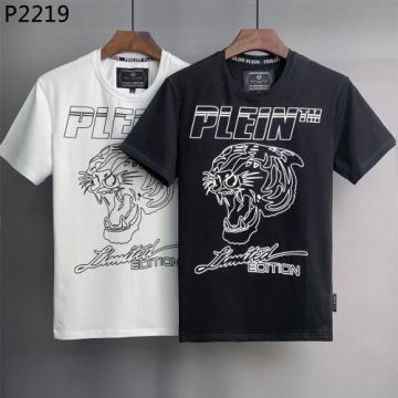 2022春夏 半袖Tシャツ 存在感のある フィリッププレイン PHILIPP PLEIN フィリッププレインブランドコピー 2色可選