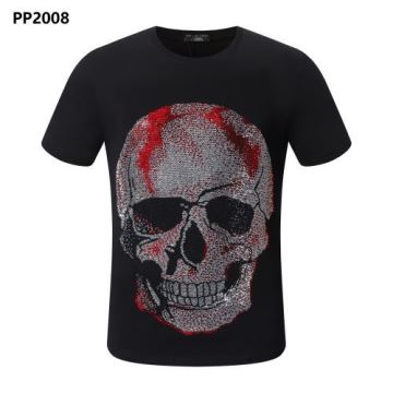 今一番HOTな新品 2022春夏 半袖Tシャツ PHILIPP PLEIN偽物ブランド 5色可選 フィリッププレイン PHILIPP PLEIN