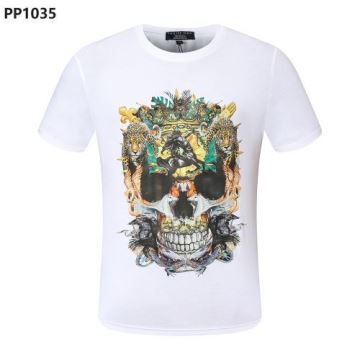 芸能人に愛用者続出 2022春夏 半袖Tシャツ PHILIPP PLEIN フィリッププレインスーパーコピー 5色可選