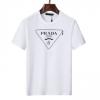 2色可選 薄手 PRADAコピー プラダコピー 欧米韓流/雑誌 2022 半袖Tシャツ     