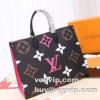一味違うケーブル編みが魅力満点 2022 ルイ ヴィトンスーパーコピー 激安 LOUIS VUITTON ONTHEGO M44571 ハンドバッグ レディースバッグ 2色可選