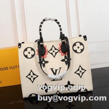 2022 もっとも高い人気を誇る ルイ ヴィトン LOUIS VUITTON LV CRAFTY ONTHEGO BAG M45373 ハンドバッグ LOUIS VUITTONコピー ブランド レディースバッグ 2色可選