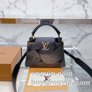 超目玉 ルイ ヴィトンブランド コピー 斜め掛けバッグ 2色可選 2022 ルイ ヴィトン LOUIS VUITTON mini Capucines bb ショルダーバッグ