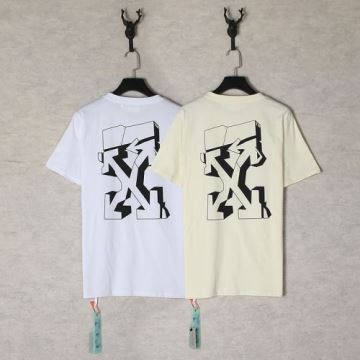 OFF-WHITE ブランドコピー新作入荷 オフホワイト偽物ブランド 2色可選 新商品 半袖Tシャツ最安値定番